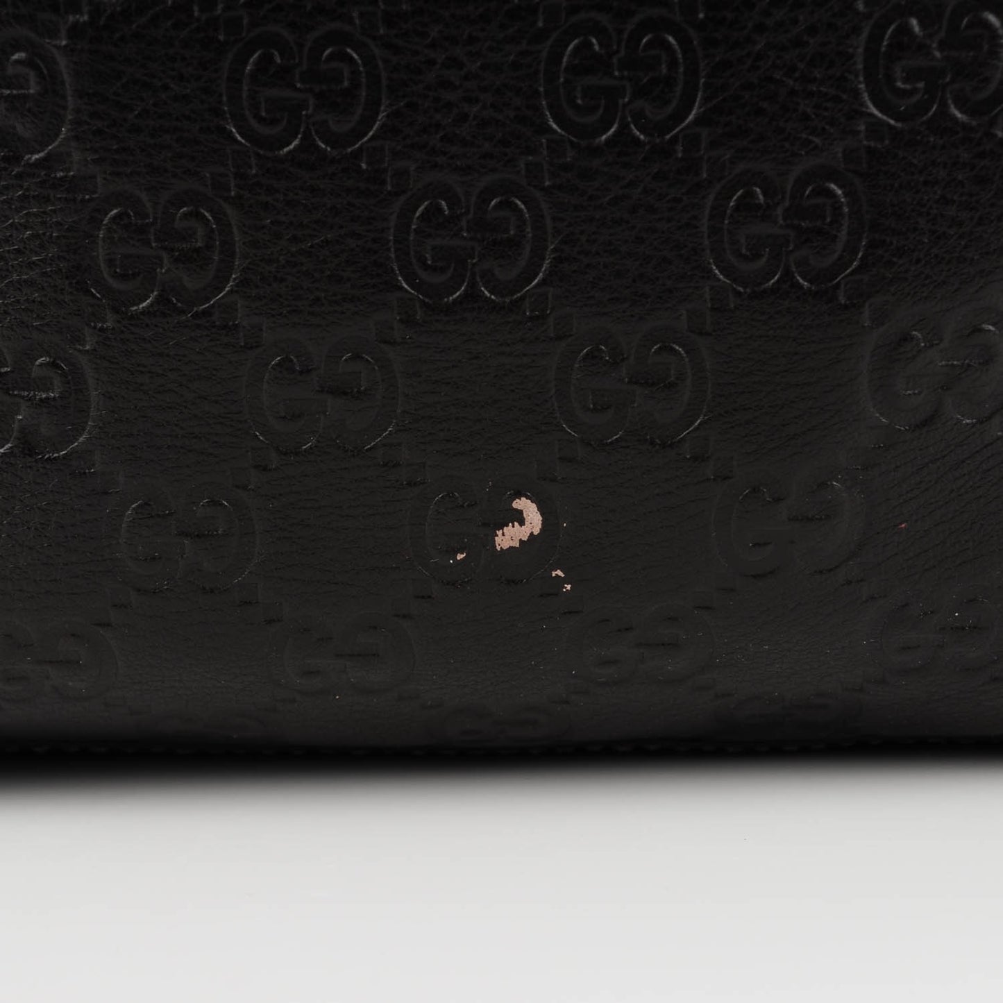 Guccissima Medium Classic Backpack Dark Brown
