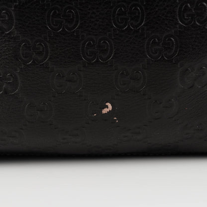 Gucci Guccissima Medium Classic Backpack Dark Brown 9 of 9