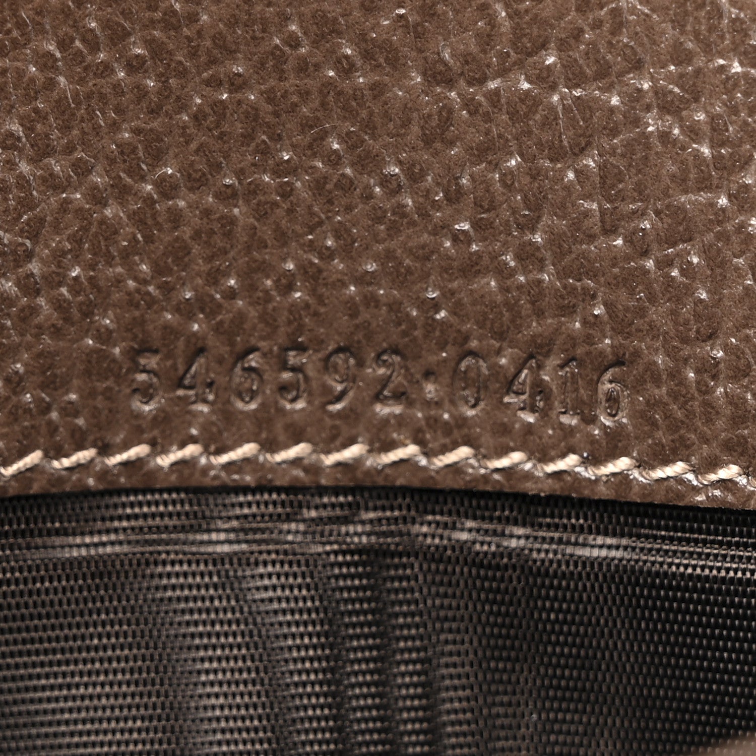 Gucci GG Supreme Monogram Web Ophidia Wallet On Chain Brown 8 of 13