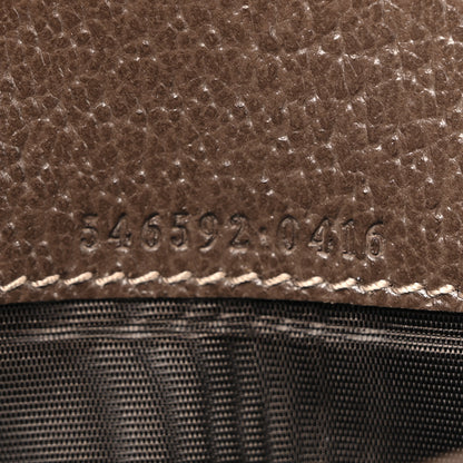 Gucci GG Supreme Monogram Web Ophidia Wallet On Chain Brown 8 of 13