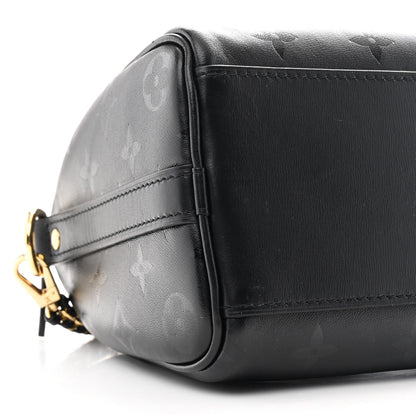 Louis Vuitton Monogram Ink Speedy BB Black 8 of 9