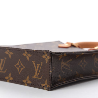 Louis Vuitton Monogram Petit Sac Plat 7 of 10