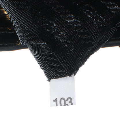 Prada Saffiano Vernice Tote Black 7 of 7