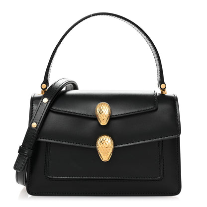 Bulgari X ALEXANDER WANG Calfskin Serpenti Forever Belt Bag Black 1 of 9