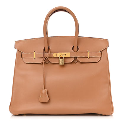 Hermes Courchevel Birkin 35 Tabac Camel 1 of 16