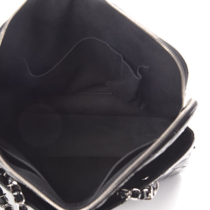 Chanel Vinyl Quilted In The Business Tote Black 5 of 14