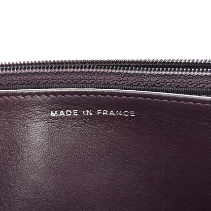 Chanel Lambskin Quilted Wallet On Chain WOC Purple 12 of 23