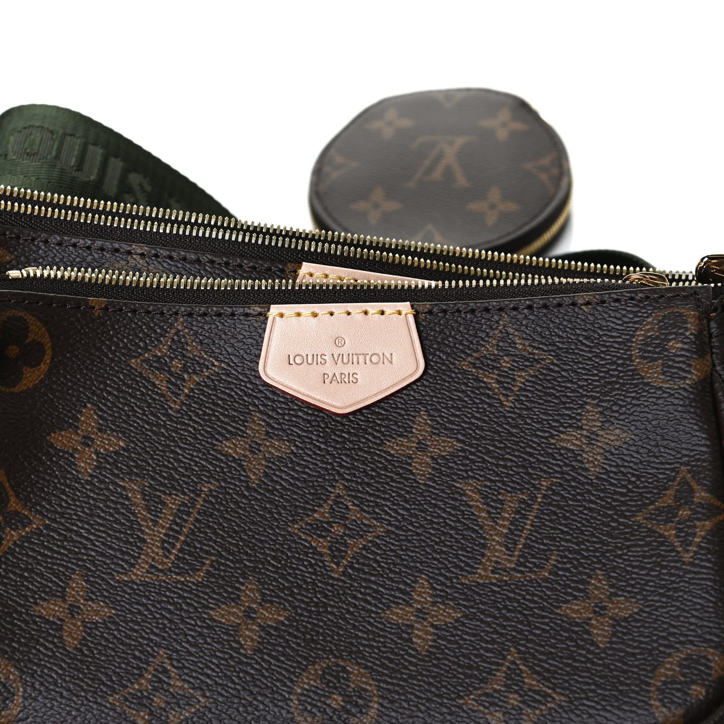 Monogram Multi Pochette Accessories Kaki