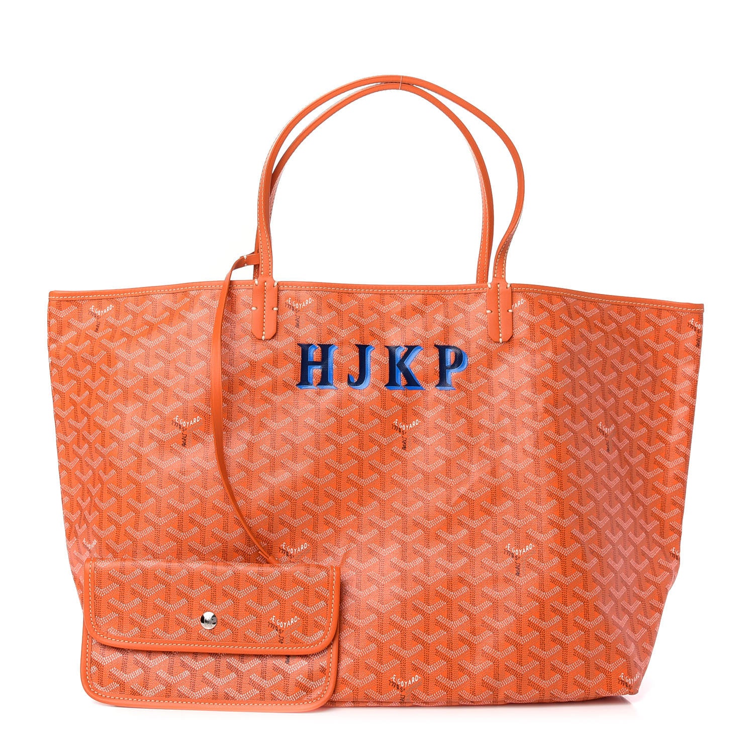 Goyard Goyardine Saint Louis GM Orange 1 of 9