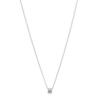 Chanel 18K White Gold Coco Crush Pendant Necklace 1 of 5