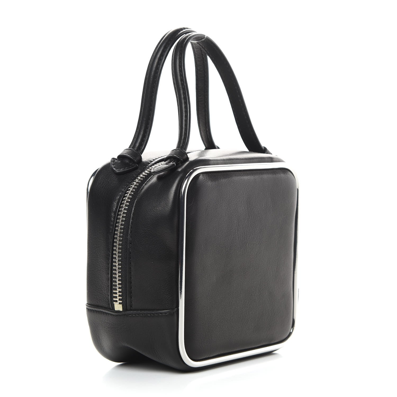 Alexander Wang Supple Calfskin Halo Top Handle Bag Black 3 of 12