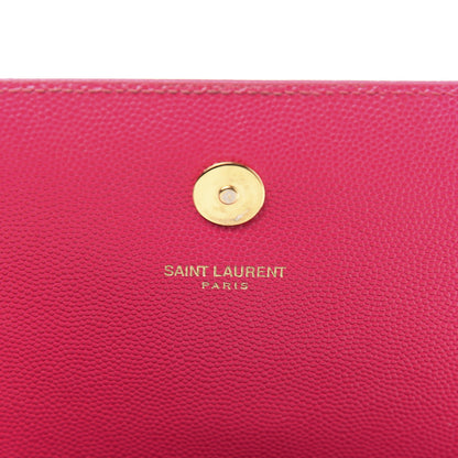 Saint Laurent Grain De Poudre Classic Monogram Cassandre Clutch Lipstick Fuchsia 7 of 10