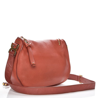 Chloe Calfskin Medium Marcie Crossbody Bag Maple Leaf 3 of 14