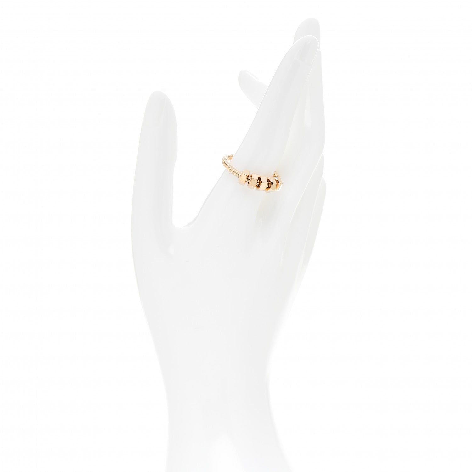 Cartier 18K Yellow Gold Ecrou De Cartier Ring 59 8.75 2 of 6
