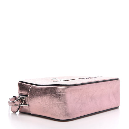 Lanvin Laminated Calfskin Mini Nomad Crossbody Rose Pale Pink 4 of 10