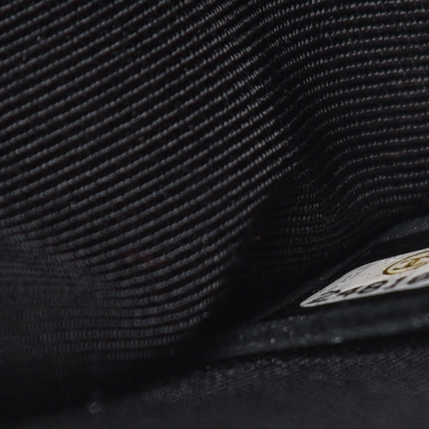 Lambskin Quilted Flap Bag Black