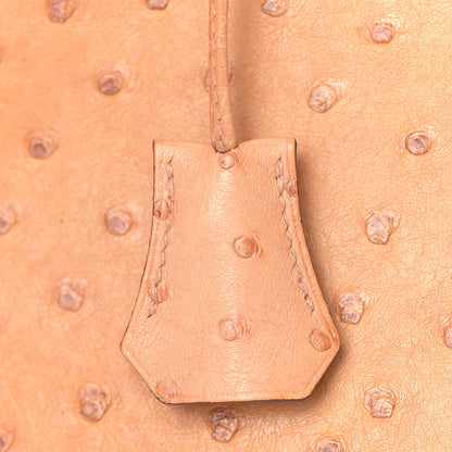 Hermes Ostrich Birkin 30 Sable 29 of 41