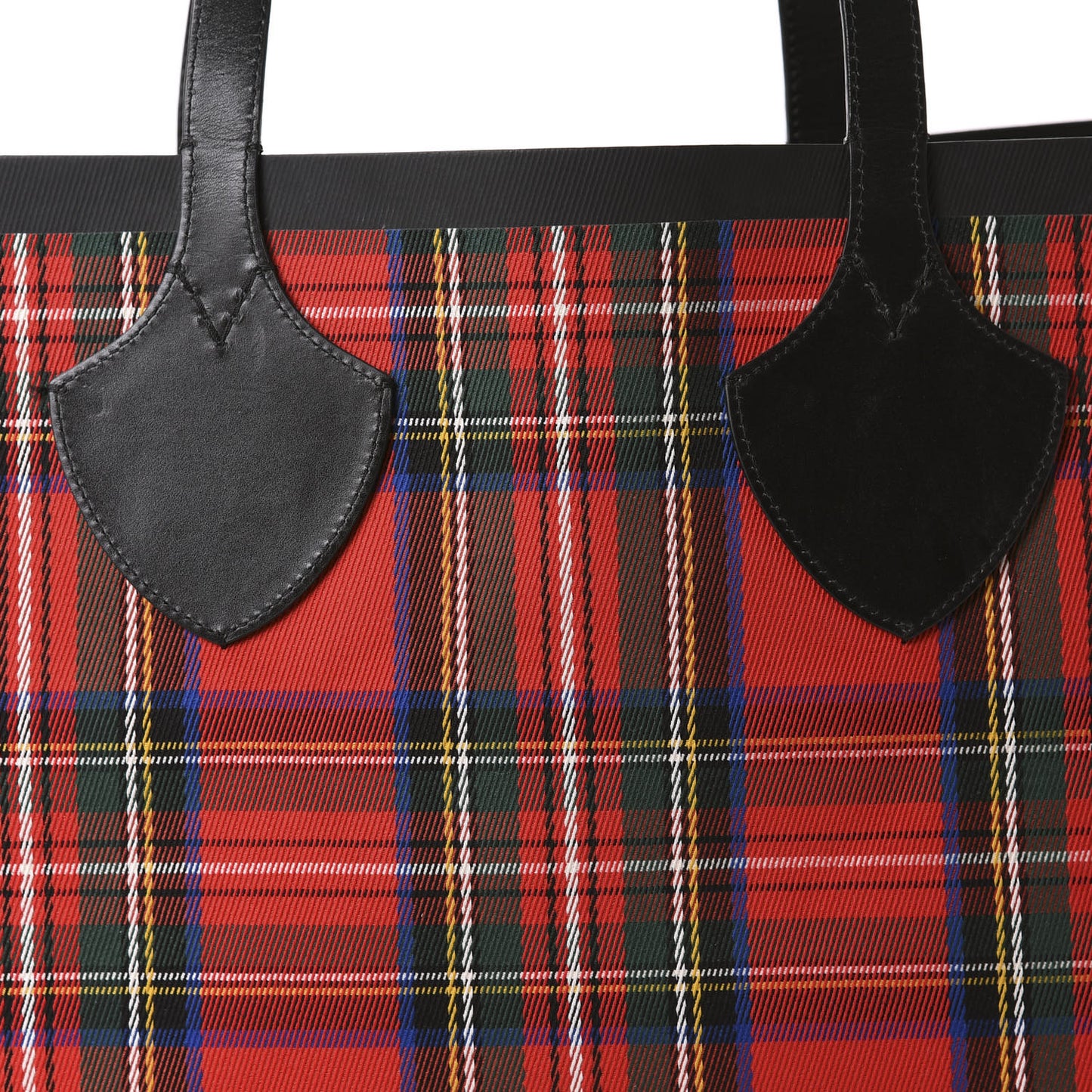 Vintage Check Medium The Giant Reversible Tote Antique Yellow Bright Red