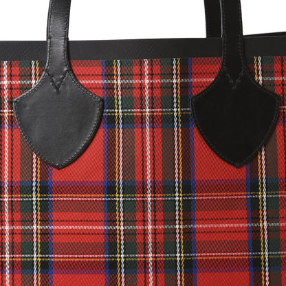 Burberry Vintage Check Medium The Giant Reversible Tote Antique Yellow Bright Red 20 of 20