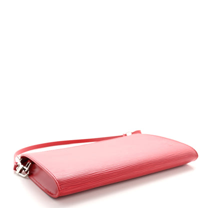Louis Vuitton Epi Pochette Accessories 24 Castillan Red 4 of 14