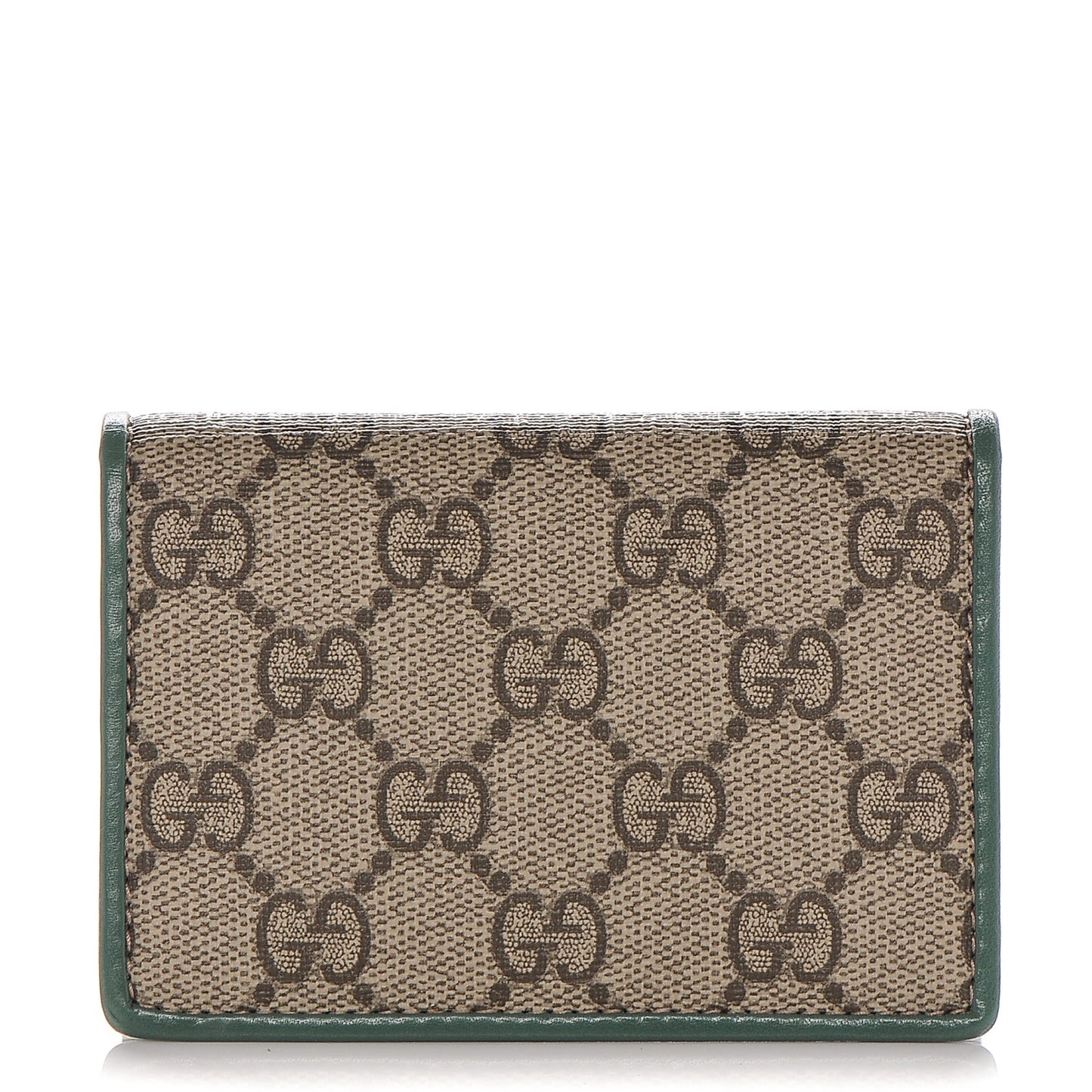 Supreme Monogram ID Card Wallet Green