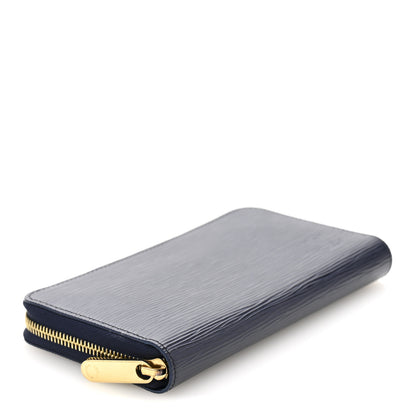 Louis Vuitton Epi Zippy Wallet Navy 4 of 9