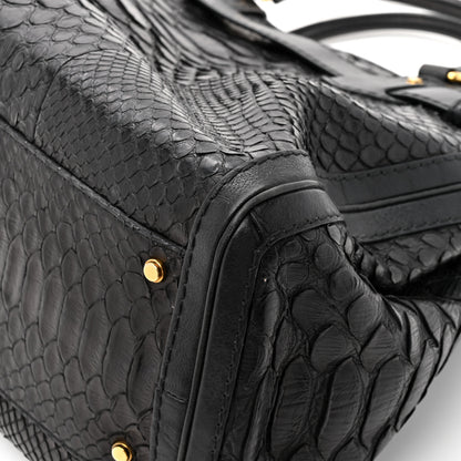 Gucci Snakeskin Large GG Running Tote Black 13 of 16