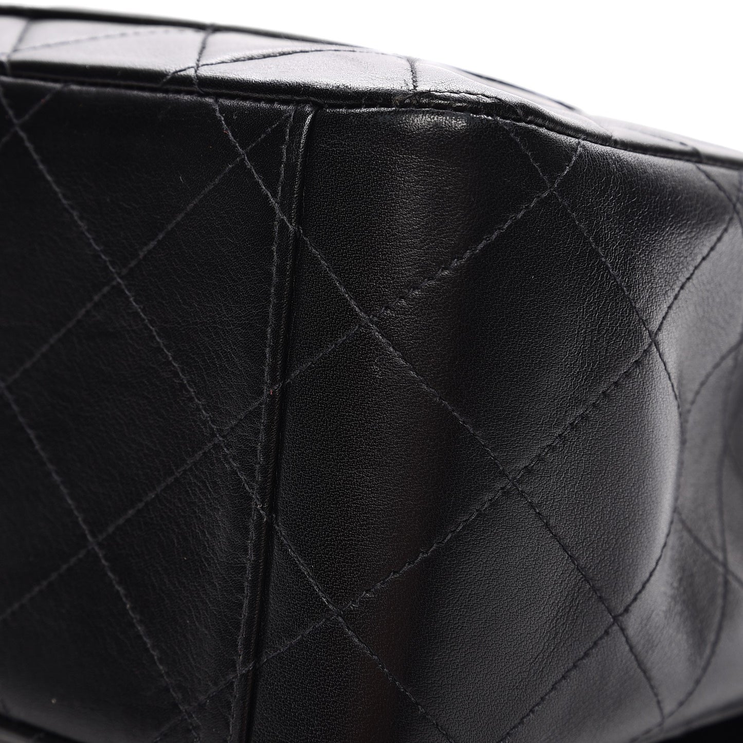 Lambskin XL Jumbo Flap Black
