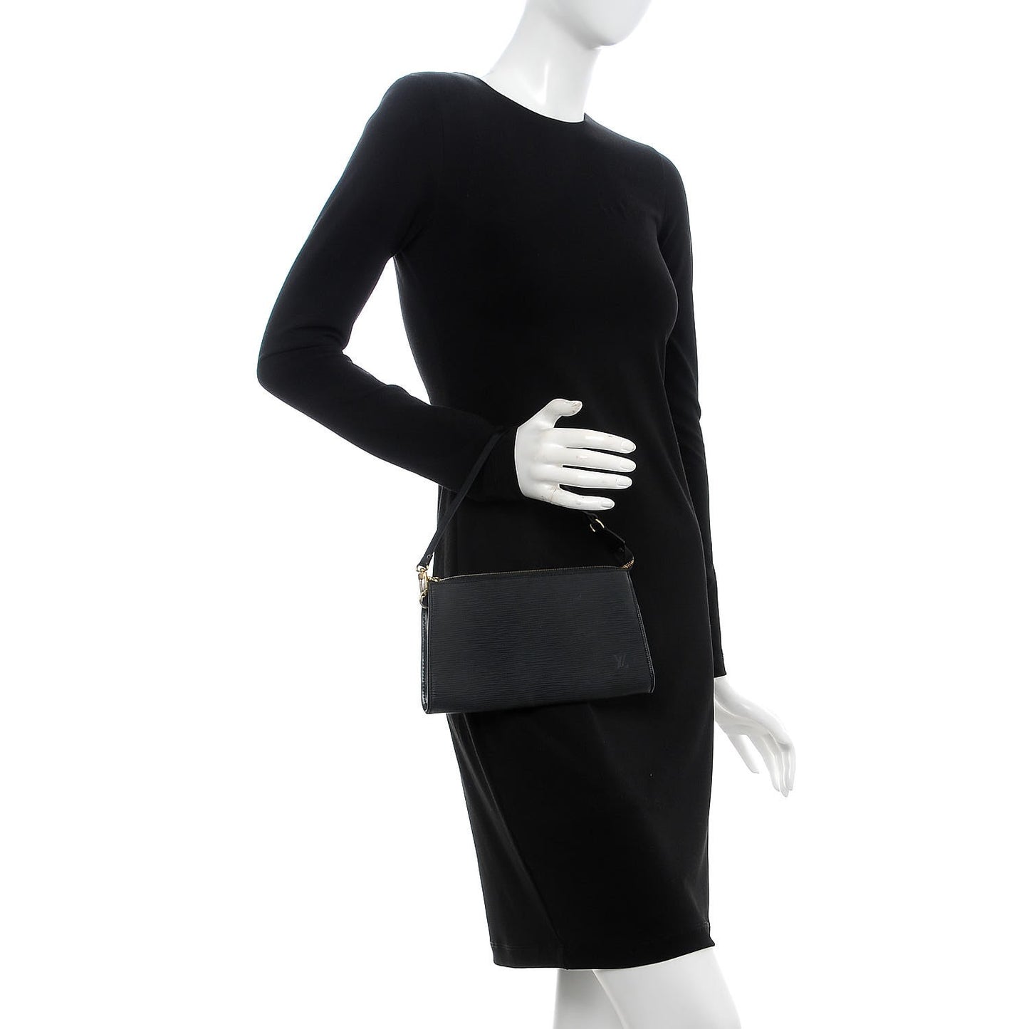 Epi Pochette Accessories 24 Black