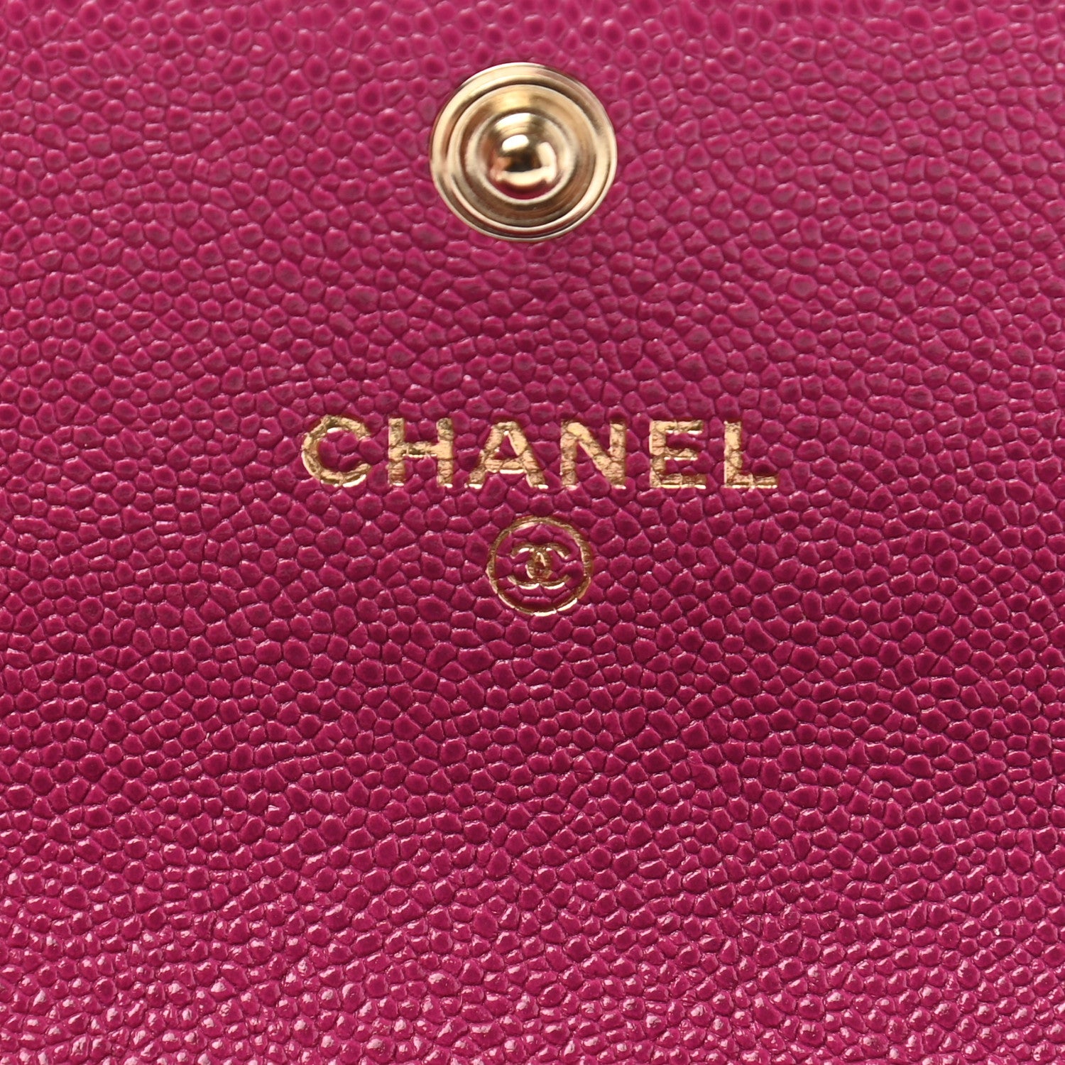 Chanel Caviar Quilted Boy Flap Card Holder Fuchsia 6 of 8