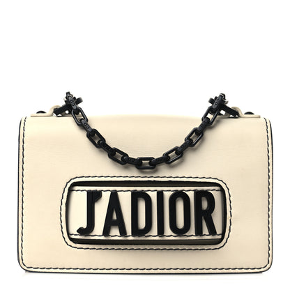 Christian Dior Smooth Calfskin Mini J'Adior Chain Flap Bag Off White 1 of 10