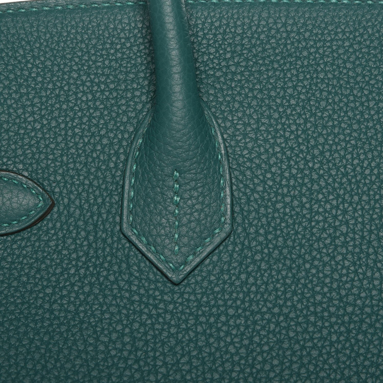 Hermes Togo Birkin 30 Malachite 22 of 32