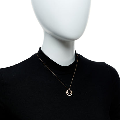 Cartier 18K Pink Gold Diamond Etincelle De Cartier Pendant Necklace 5 of 5