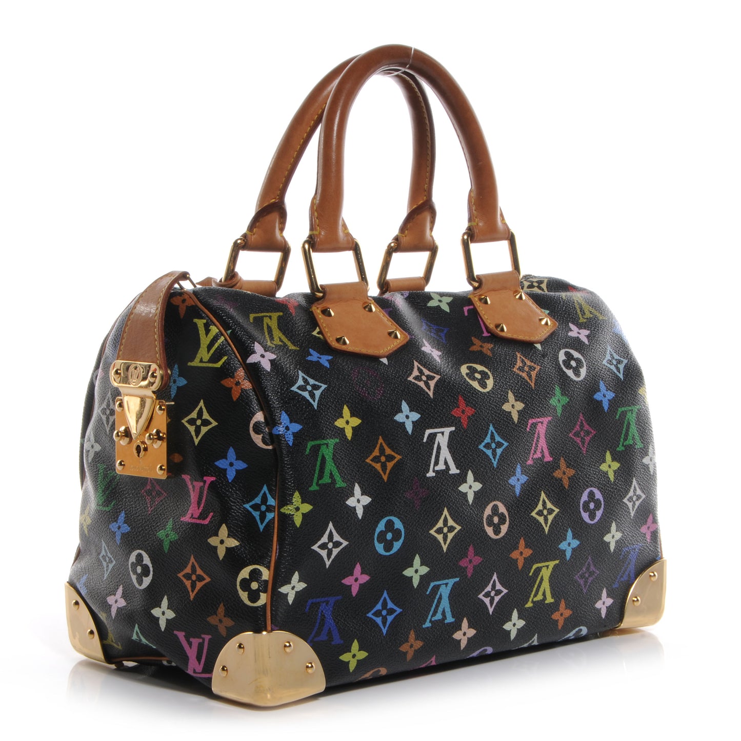 Monogram Multicolor Speedy 30 Black