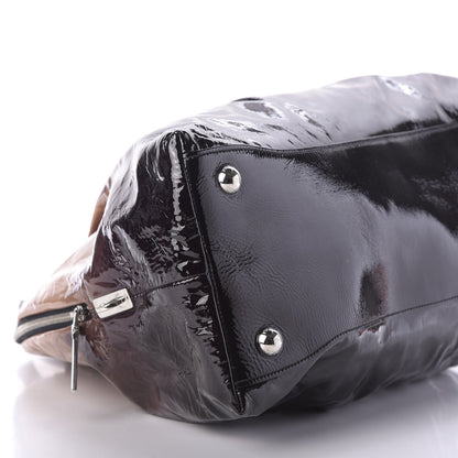 Prada Vernice Sfumata Bowler Nudo Black 6 of 11