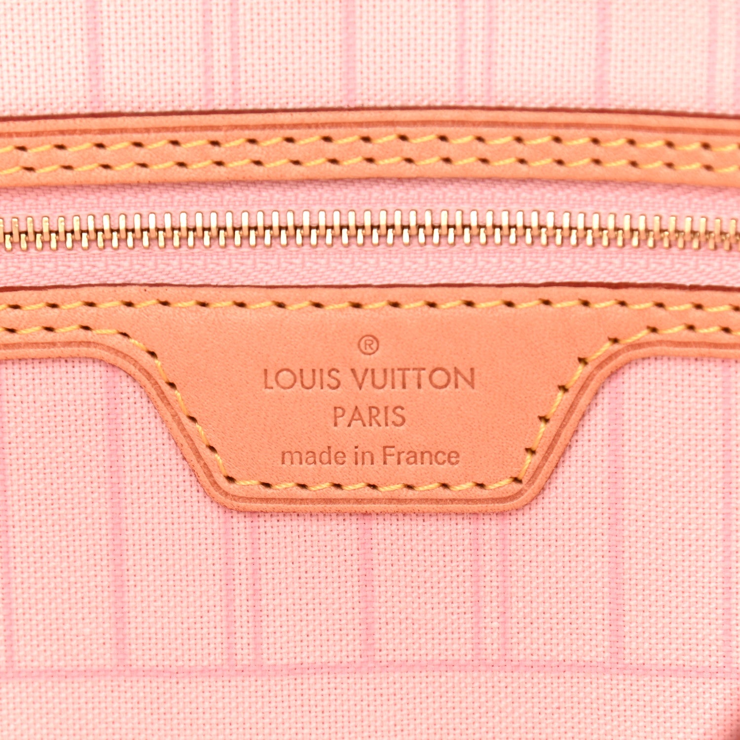 Louis Vuitton Damier Azur Neo Neverfull MM Rose Ballerine 6 of 10