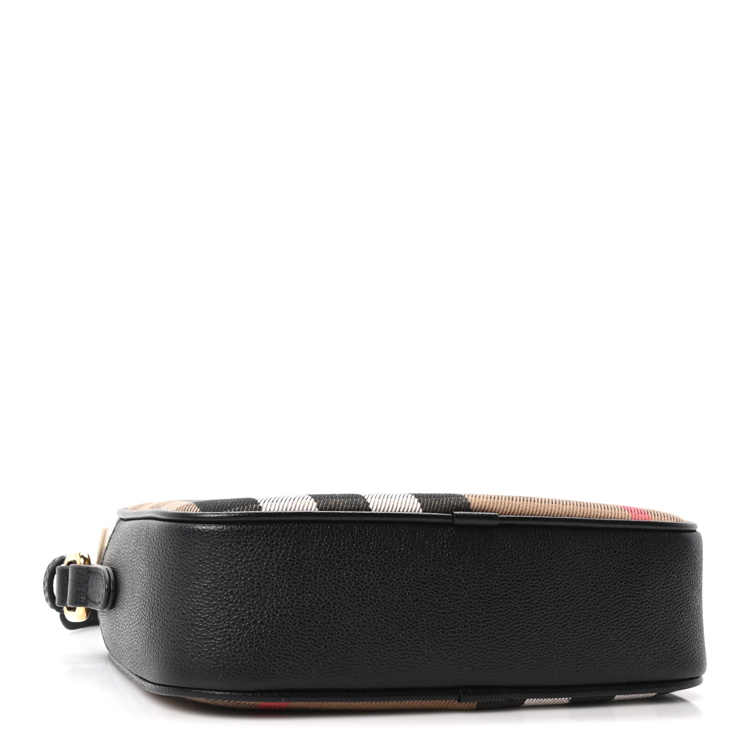 Burberry Giant Check Calfskin Smal Camera Bag Black 4 of 12