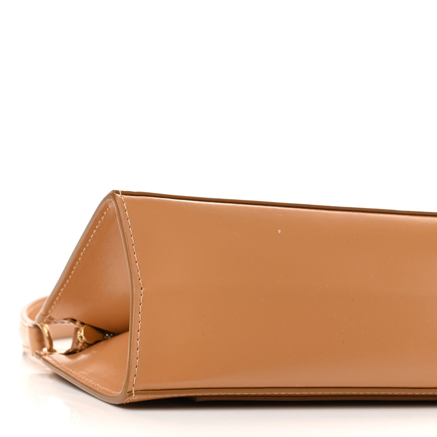 Calfskin Pencil Shoulder Bag Caramel