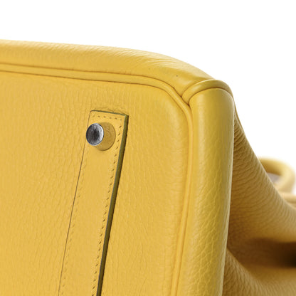 Hermes Taurillon Clemence Birkin 35 Soleil 22 of 24