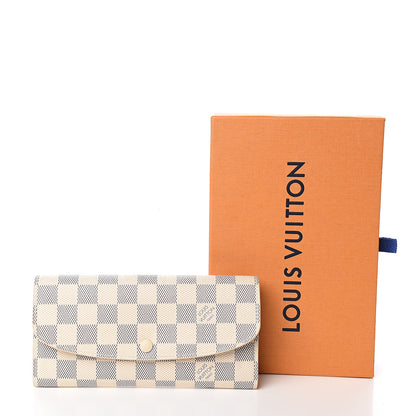 Louis Vuitton Damier Azur Emilie Wallet 6 of 6