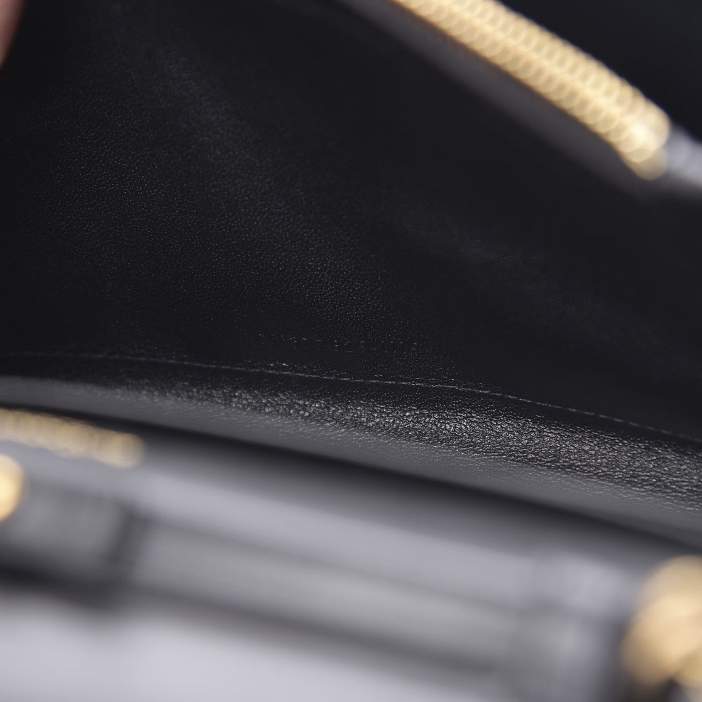 Patent Monogram Chain Wallet Tortoiseshell