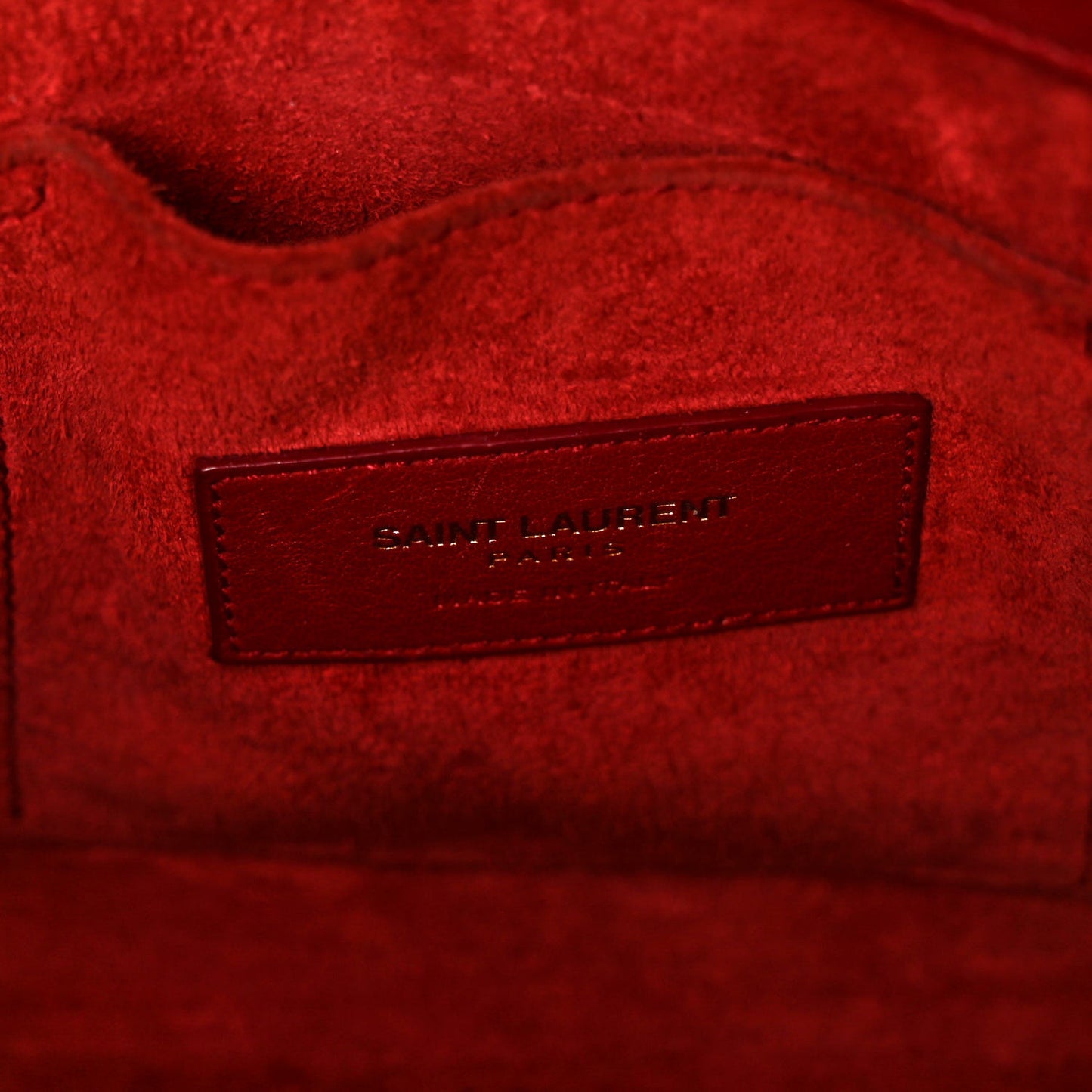 Calfskin Nano Sac De Jour Lipstick Red