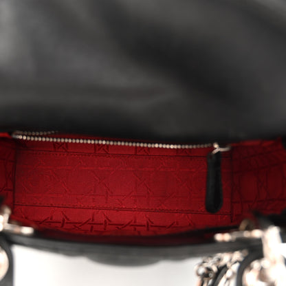 Christian Dior Lambskin Cannage Mini Lady Dior Black 5 of 11