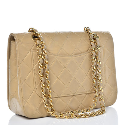 Chanel Lambskin Quilted Small Single Flap Beige 4 of 15