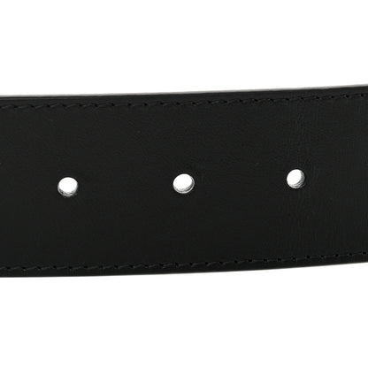 Louis Vuitton Calfskin 40mm LV Pyramide Reversible Belt 100 40 Black 5 of 5