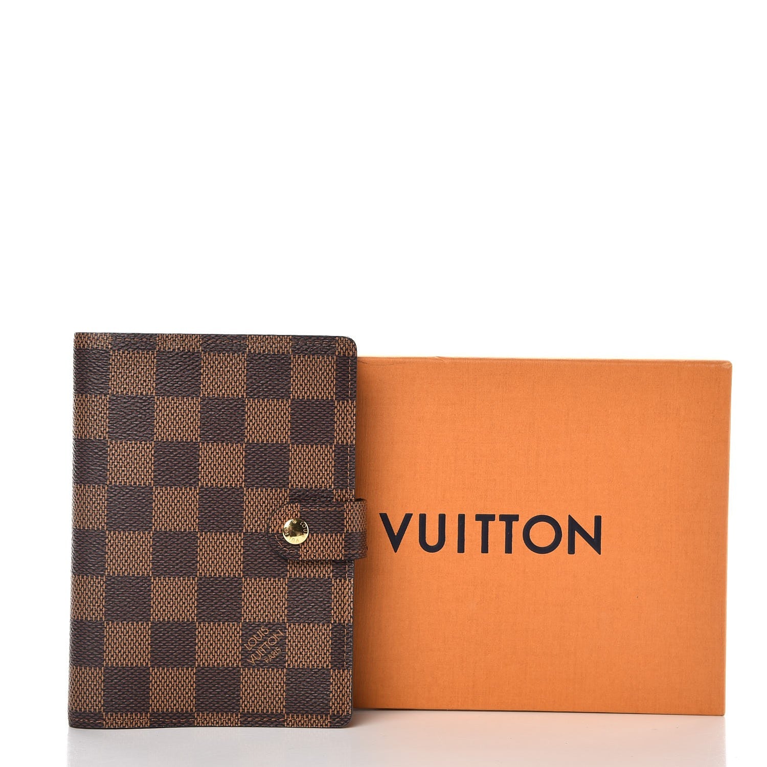 Louis Vuitton Damier Ebene Small Ring Agenda Cover 7 of 7