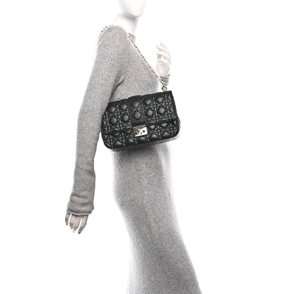 Christian Dior Lambskin Cannage Medium Miss Dior Flap Black 2 of 10
