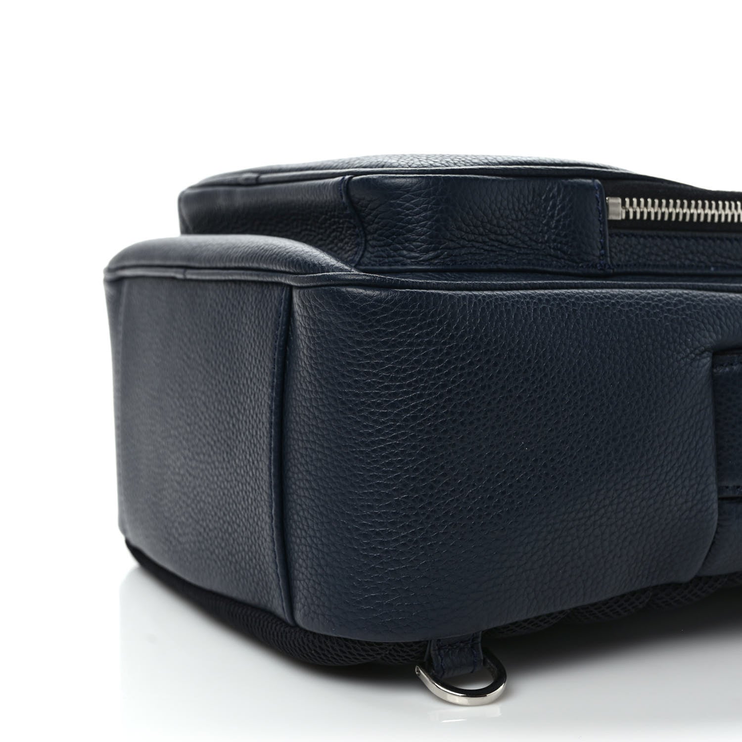 Christian Dior X SHAWN STUSSY Grained Calfskin Ox Head Crossbody Backpack Navy Blue 8 of 8