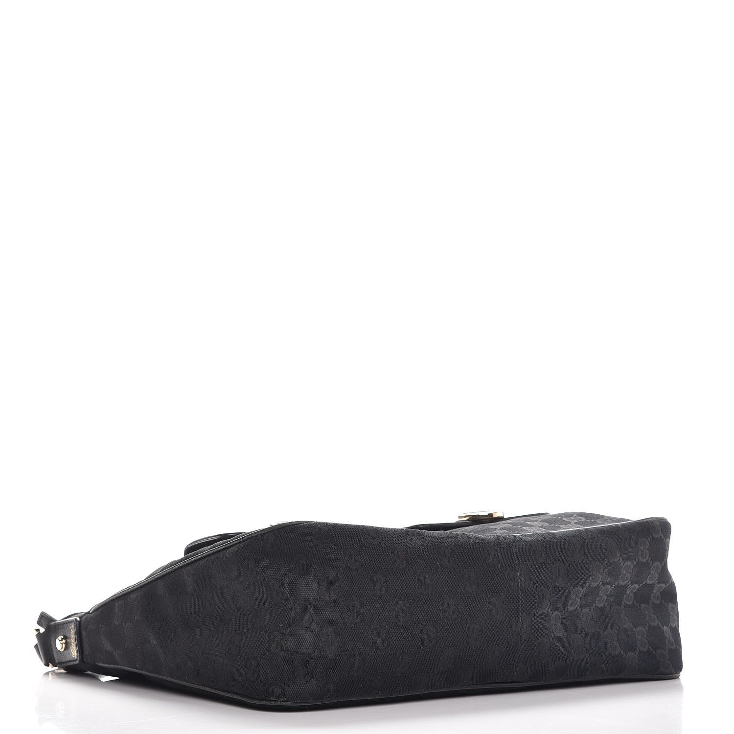 Gucci Monogram Pocket Hobo Black 4 of 11