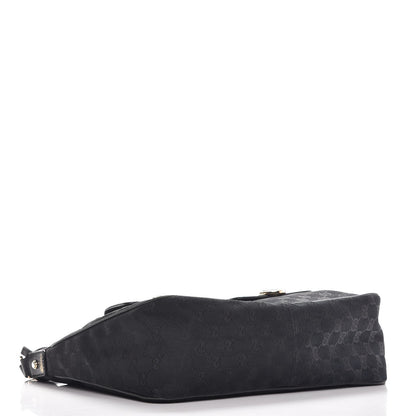 Gucci Monogram Pocket Hobo Black 4 of 11
